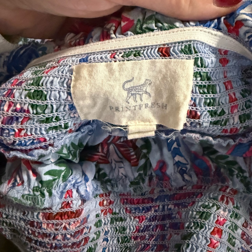 Printfresh Multicolor Smocked Garment - image 2